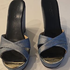 Jimmy Choo Blue Women's Shoes